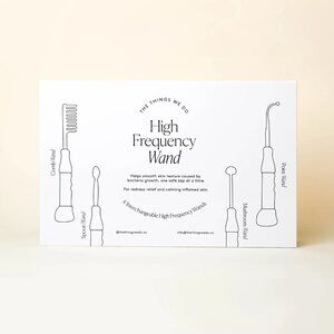 The Things We Do Beauty – High Frequency Wand (New, Unopened)